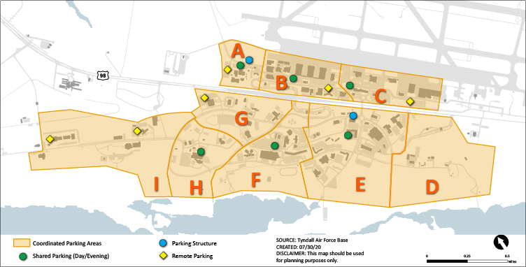 Exhibit C03-1. Coordinated Parking Areas