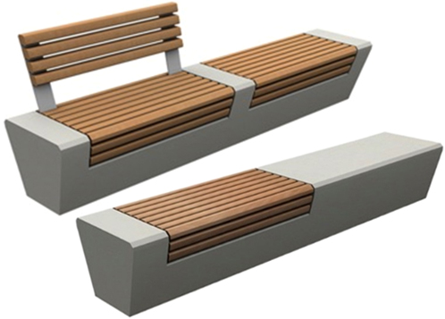 Concrete Benches